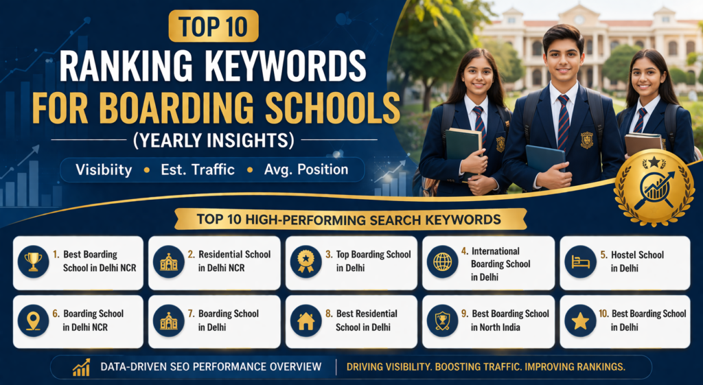 Top 10 Keywords Ranking Yearly Reports